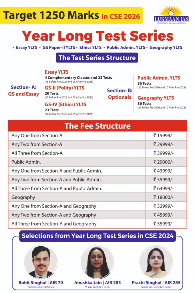 Year long test series